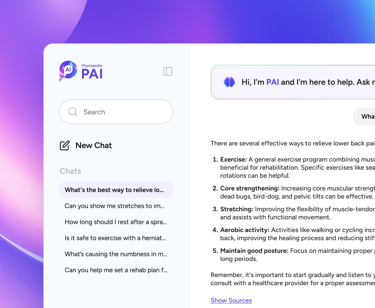 PAI Platform Screenshot